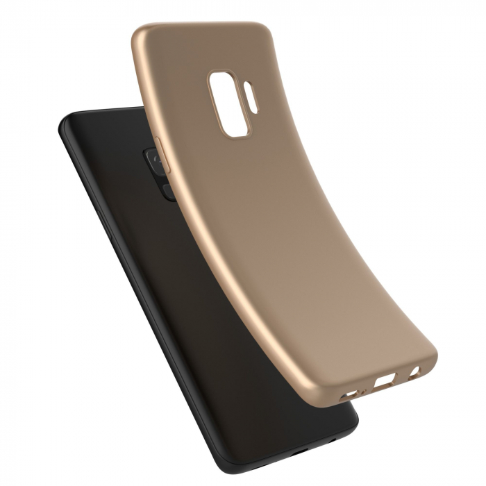 Husa de protectie pentru Samsung Galaxy S9 Luxury Case Auriu [7]
