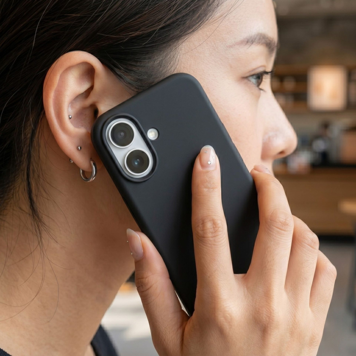 Husa de Protectie Telefon, Flippy, Compatibila cu iPhone 16, Silicon Premium Antisoc, Anti-Zgirieturi, MagSafe, Acces Camera Control, Protectie 360, Interior Microfibra, Negru [4]