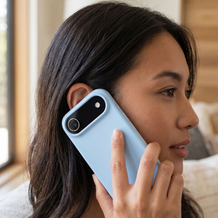 Husa de Protectie Telefon, Flippy, Compatibila cu iPhone 17 Air, Silicon Premium Antisoc, Protectie Completa 360, Design Modern, Anti-Zgirieturi, Interior Microfibra, Albastru [5]