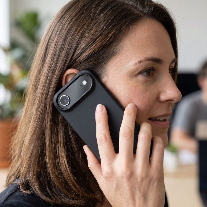 Husa de Protectie Telefon, Flippy, Compatibila cu iPhone 17 Air, Silicon Premium Antisoc, Protectie Completa 360, Design Modern, Anti-Zgirieturi, Interior Microfibra, Negru [5]