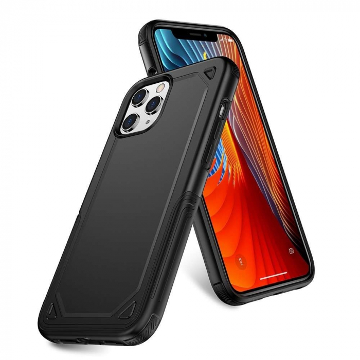 Husa Flippy Apple iPhone X/XS Defender Model 2, Negru [20]