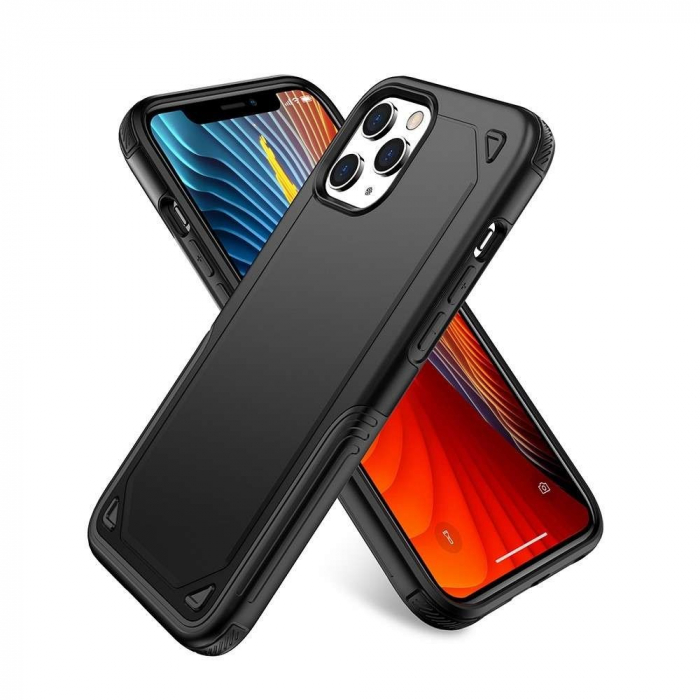 Husa Flippy Apple iPhone X/XS Defender Model 2, Negru [13]