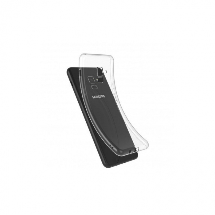 Husa Flippy compatibila cu Samsung A8 2018 0.3 mm Tpu Transparent [5]