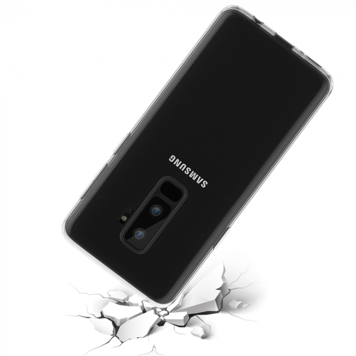 Husa Flippy compatibila cu Samsung A8 2018 0.3 mm Tpu Transparent [2]