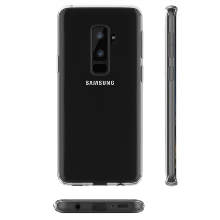Husa Flippy compatibila cu Samsung A8 2018 0.3 mm Tpu Transparent [1]