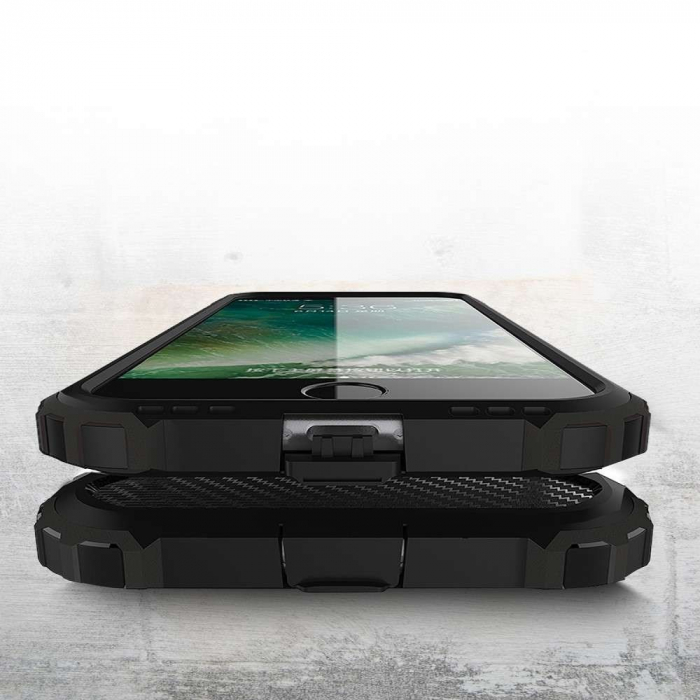 Husa Flippy de protectie pentru Apple iPhone 7/8/SE 2020 Defender Model 1, Negru [3]