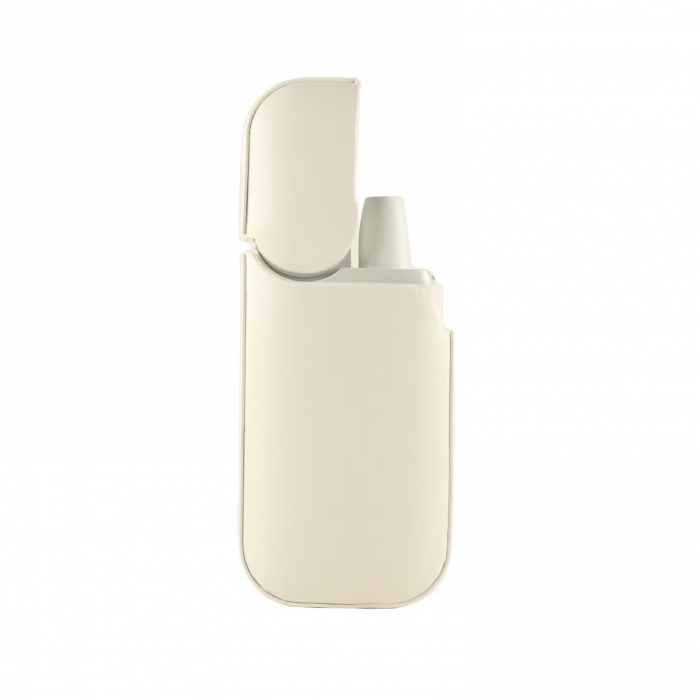 Husa Flippy pentru IQOS 2.4 Plus, Capac de Protectie, Anti Soc si Zgarieturi, din Piele Ecologica, 43 g, 12 x 6 x 2.5 cm, Alb [1]