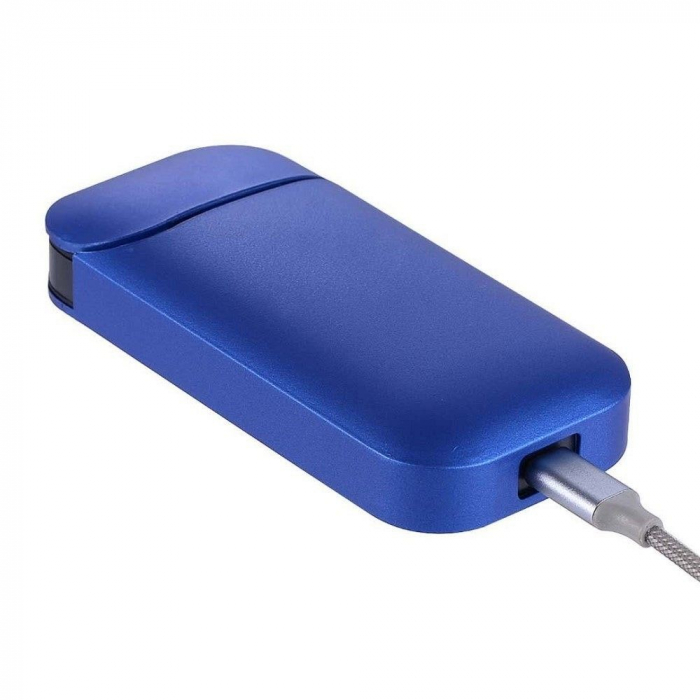 Husa Flippy pentru IQOS 2.4 Plus, Capac de Protectie, Anti Soc si Zgarieturi, Full Body, din Plastic, 11.5 x 5 x 2.3 cm, Albastru [6]