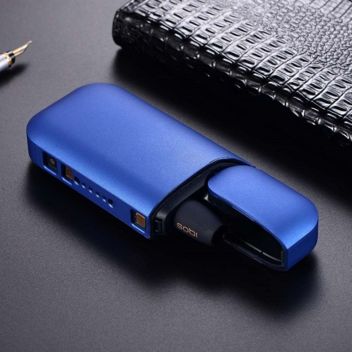 Husa Flippy pentru IQOS 2.4 Plus, Capac de Protectie, Anti Soc si Zgarieturi, Full Body, din Plastic, 11.5 x 5 x 2.3 cm, Albastru [5]