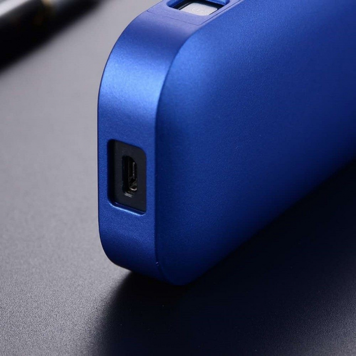 Husa Flippy pentru IQOS 2.4 Plus, Capac de Protectie, Anti Soc si Zgarieturi, Full Body, din Plastic, 11.5 x 5 x 2.3 cm, Albastru [3]