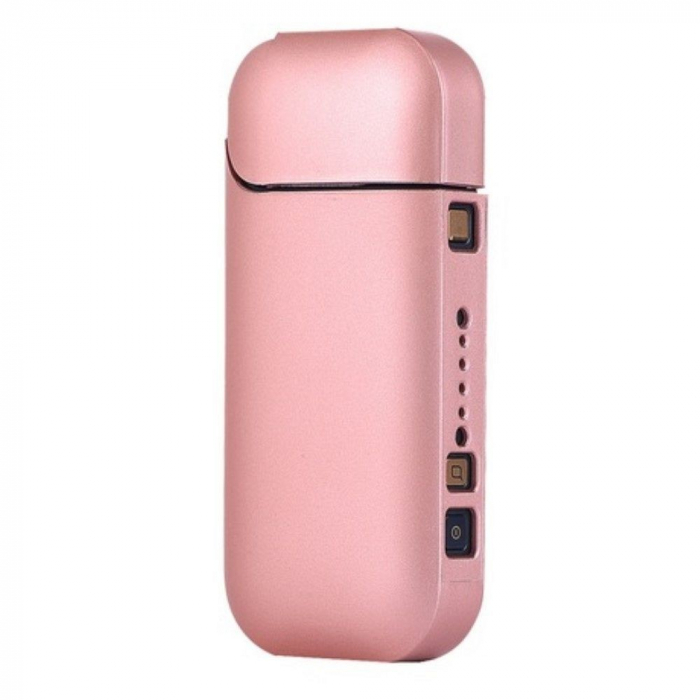 Husa Flippy pentru IQOS 2.4 Plus, Capac de Protectie, Anti Soc si Zgarieturi, Full Body, din Plastic, 11.5 x 5 x 2.3 cm, Roz Auriu [1]