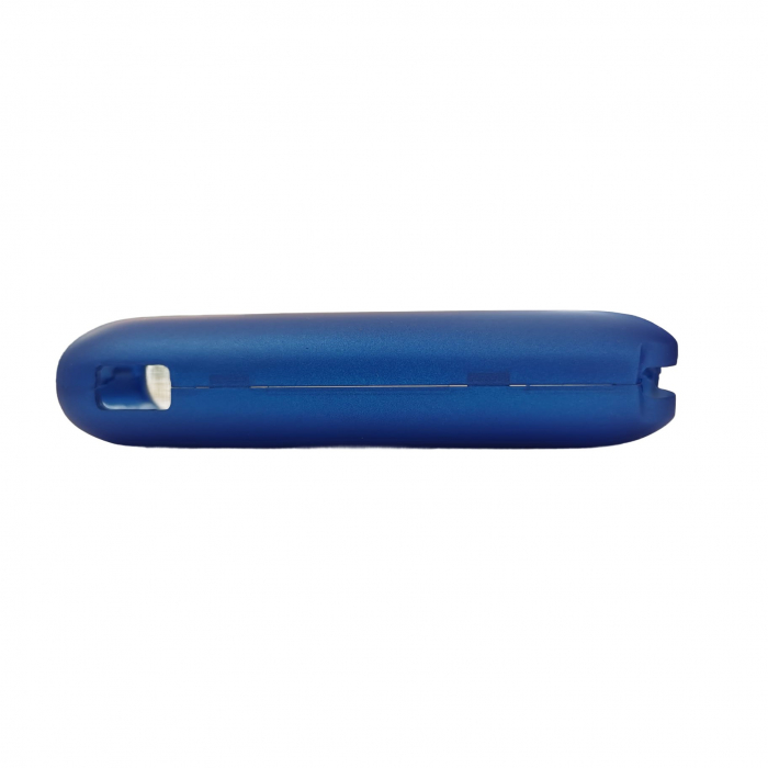 Husa Flippy pentru IQOS 3.0 DUO, Anti Soc si Zgarieturi, din Plastic, 12 x 4 x 2.5 cm, Albastru Mat [3]