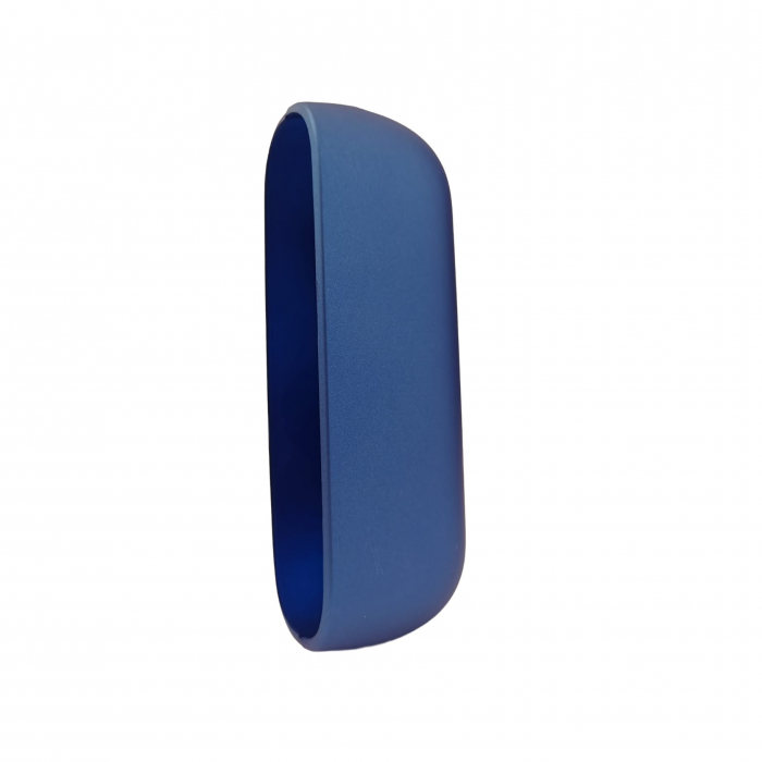 Husa Flippy pentru IQOS 3.0 DUO, Anti Soc si Zgarieturi, din Plastic, 12 x 4 x 2.5 cm, Albastru Mat [1]
