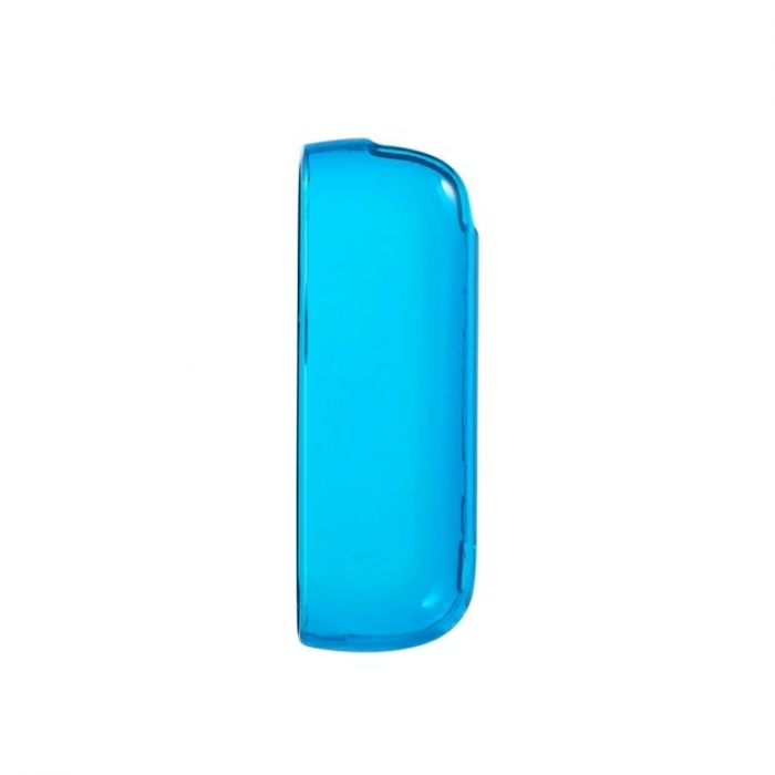 Husa Flippy pentru IQOS Iluma, de Protectie, Anti Soc si Zgarieturi,din Plastic, 12.5 x 4.2 cm, Albastru Transparent [1]