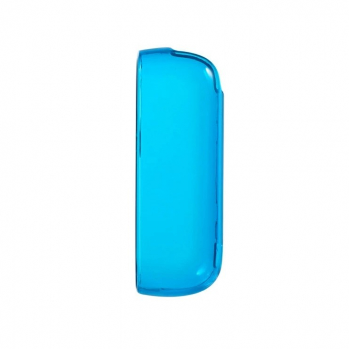 Husa Flippy pentru IQOS Iluma, de Protectie, Anti Soc si Zgarieturi,din Plastic, 12.5 x 4.2 cm, Albastru Transparent [2]