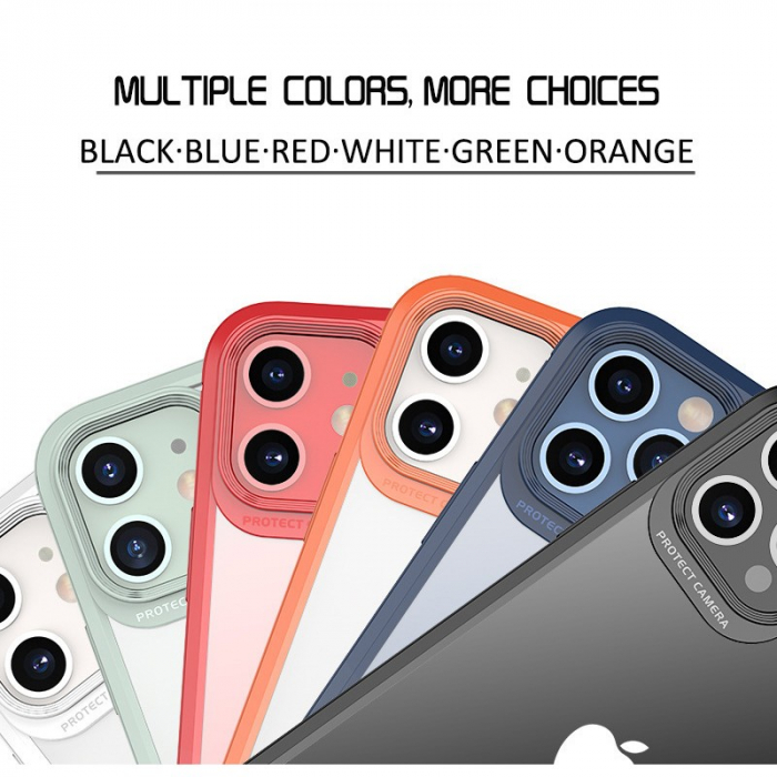 Husa Hibrid Defender MG Series pentru iPhone 14, Flippy, Protectie Antisoc, Albastru [4]