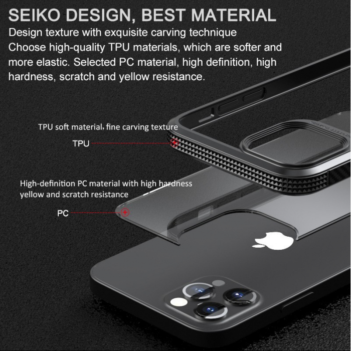 Husa Hibrid Defender MG Series pentru iPhone 14, Flippy, Protectie Antisoc, Negru [4]
