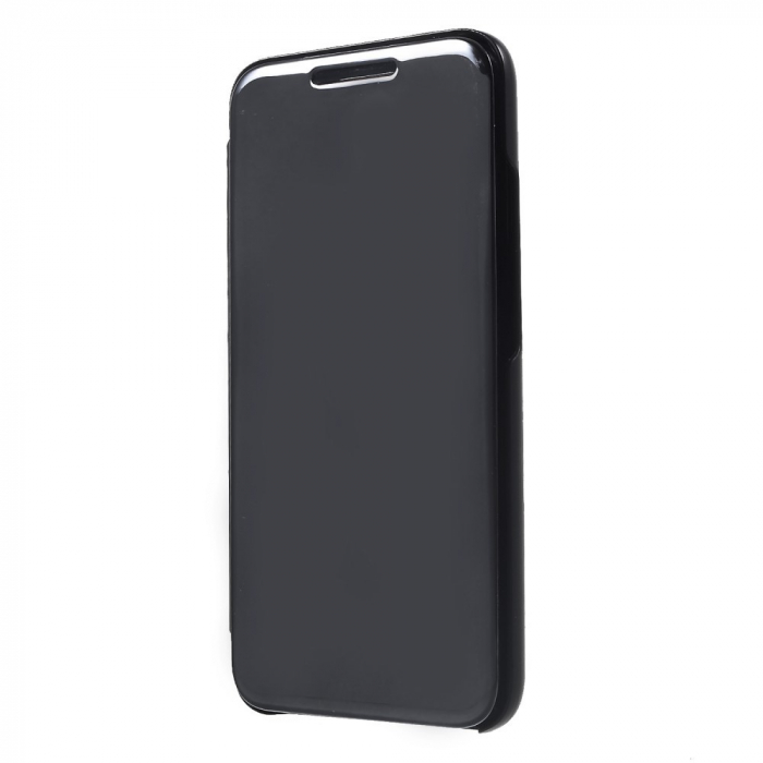 Husa Samsung Galaxy A8 2018 Flip Cover Oglinda Auriu [4]