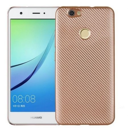 Husa Huawei Mate 9 i-Zore Carbon Fiber Auriu [3]