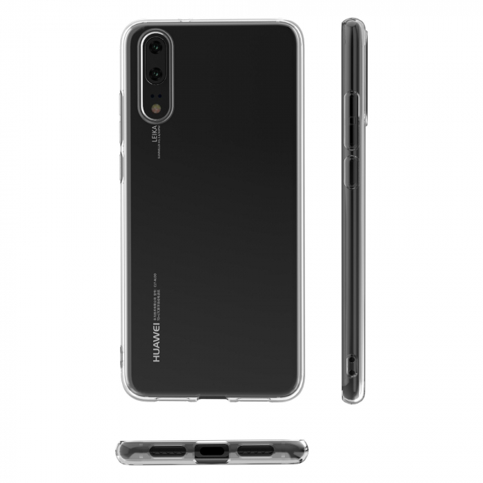 Husa Huawei P20 0.3 mm Tpu Transparent [4]