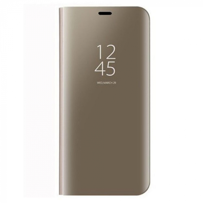 Husa de protectie pentru Samsung Galaxy S7 Edge Flip Cover Oglinda Negru [4]