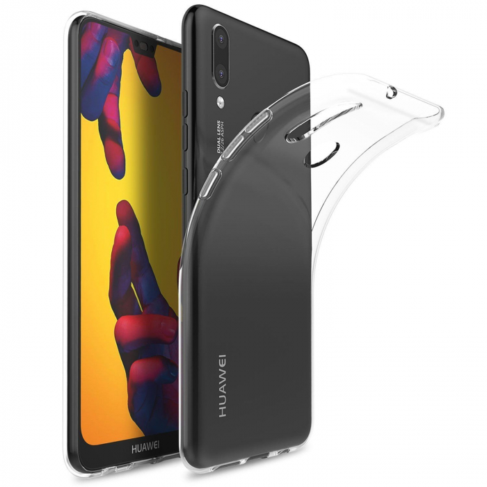 Husa Huawei P20 Lite Tpu Transparent 0.6 mm [7]