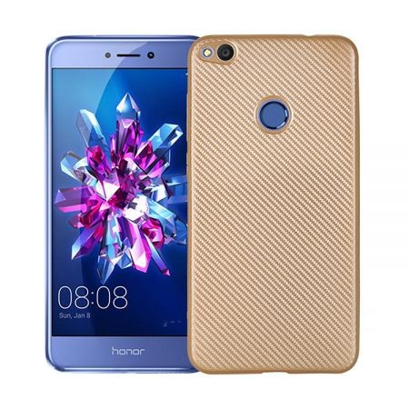 Husa Huawei P9 Plus i-Zore Carbon Fiber Auriu [3]