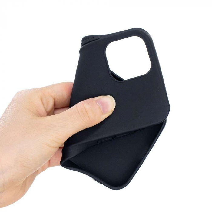Husa iPhone X Matte Tpu Negru [4]