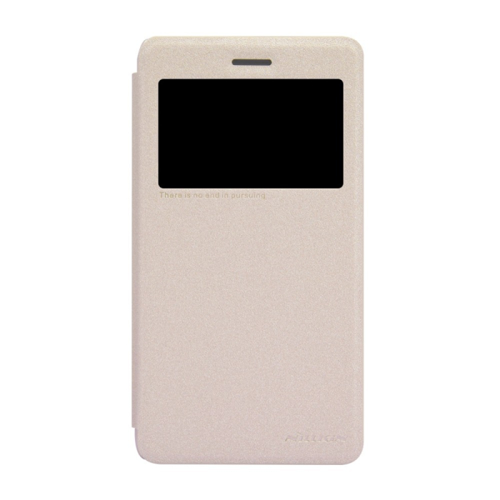 Husa Lenovo S860 Nillkin Sparkle Flip Auriu [4]