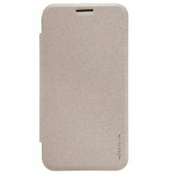 Husa Lenovo S860 Nillkin Sparkle Flip Auriu [2]