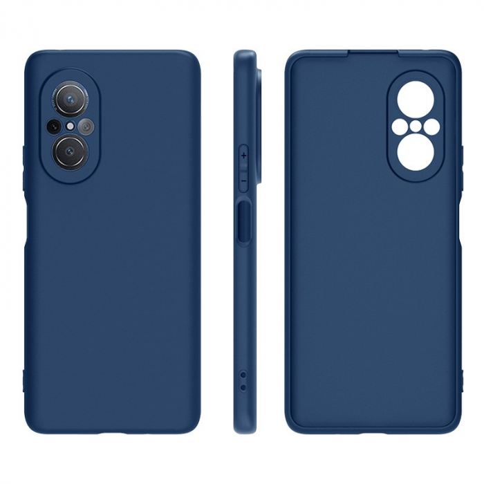 Husa Matte TPU pentru Huawei NOVA 9 SE, Flippy, Silicon Slim, Protectie Antisoc, Navy Blue [2]