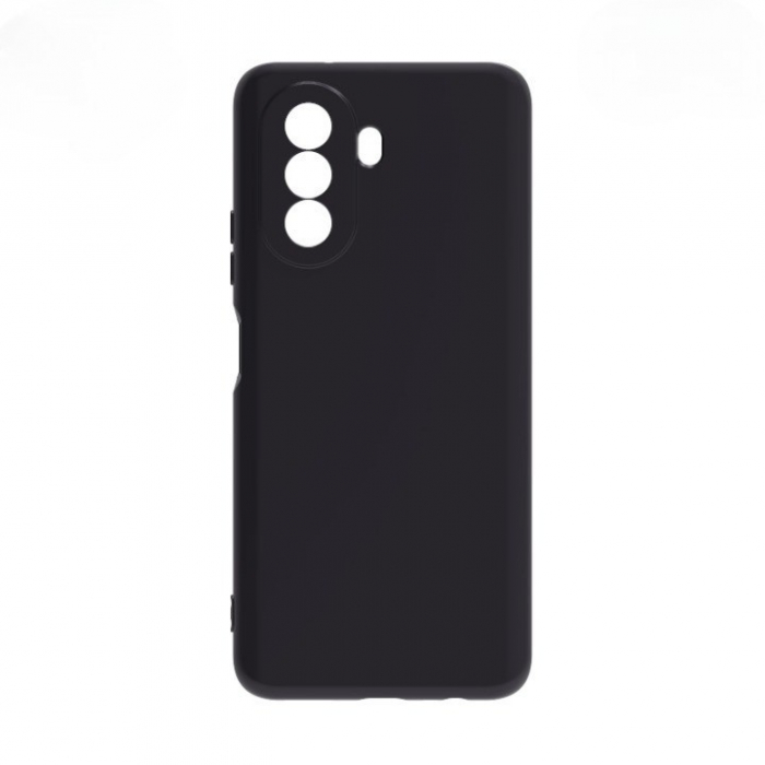 Husa pentru Huawei Huawei Y90, Flippy, Liquid Silicone, cu Microfibra pe interior, Protectie Antisoc, Negru [5]