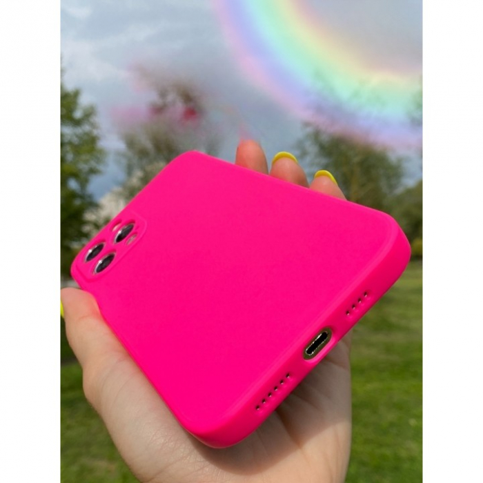 Husa pentru Samsung Galaxy S20 FE, Flippy, Liquid Silicone, cu Microfibra pe interior, Protectie Antisoc, Roz [4]