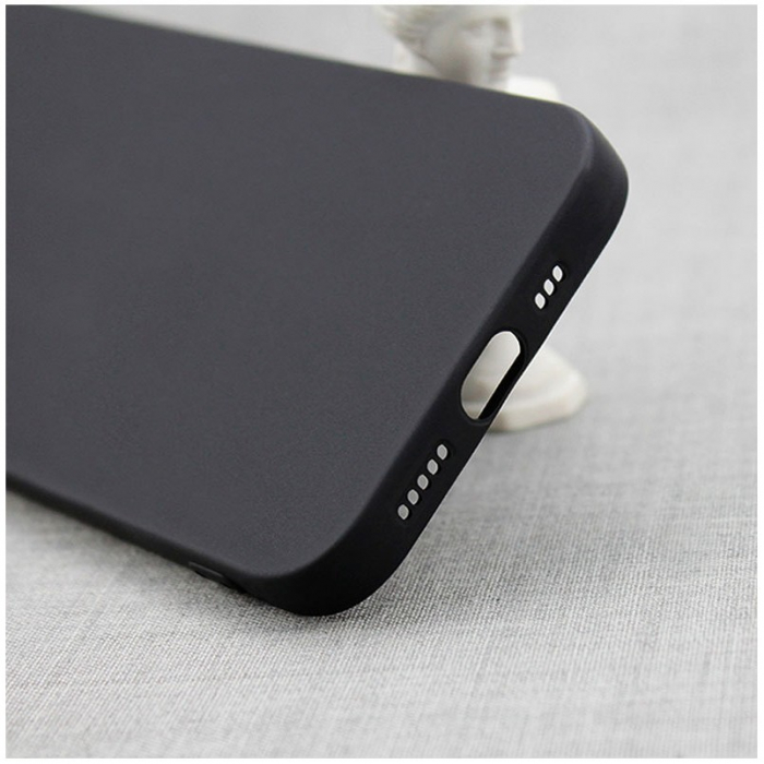 Husa pentru Samsung Galaxy S22, Flippy, Liquid Silicone, cu Microfibra pe interior, Protectie Antisoc, Negru [4]