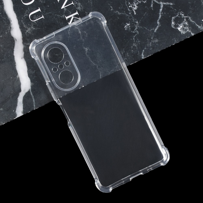 Husa Protect Plus Extra pentru Huawei NOVA 9 SE, Flippy, Silicon Premium, Transparenta [2]