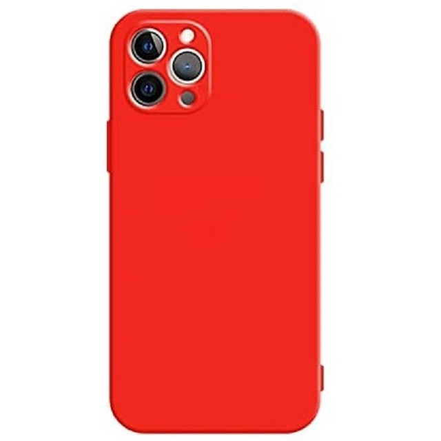 Husa protectie compatibila cu Apple iPhone 11 Pro Max Liquid Silicone Case Rosu [6]