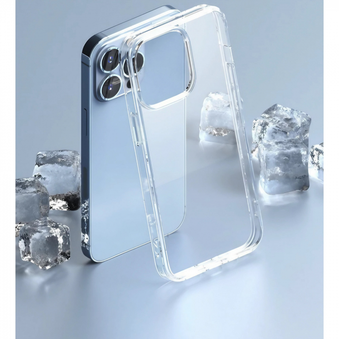 Husa protectie compatibila cu Apple iPhone 13 Mini, Flippy, Protect Plus, Transparenta [4]