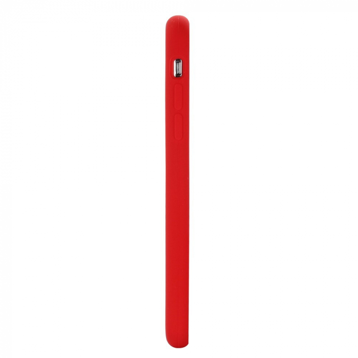 Husa protectie compatibila cu Apple iPhone XR Liquid Silicone Case Rosu [10]