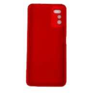 Husa protectie compatibila cu Huawei Enjoy Z Liquid Silicone Case Rosu [7]