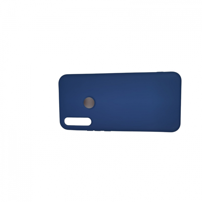 Husa protectie compatibila cu Huawei P Smart Z Liquid Silicone Case Albastru inchis [7]