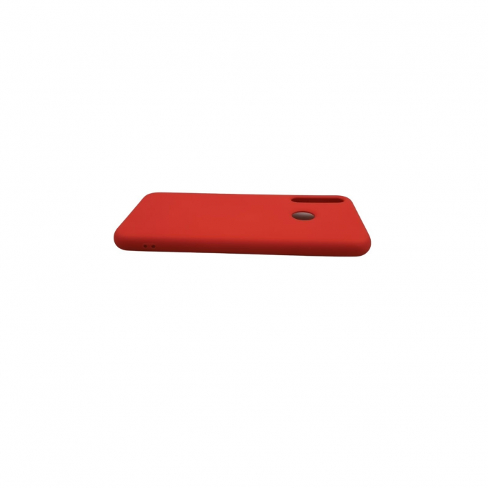 Husa protectie compatibila cu Huawei P40 Lite E Liquid Silicone Case Rosu [5]