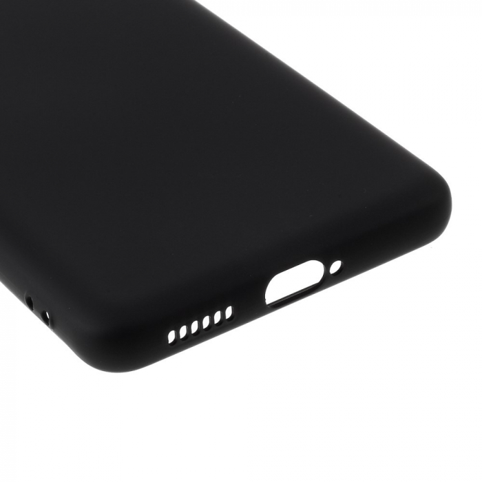 Husa protectie compatibila cu Huawei P40 Pro Liquid Silicone Case Negru [7]