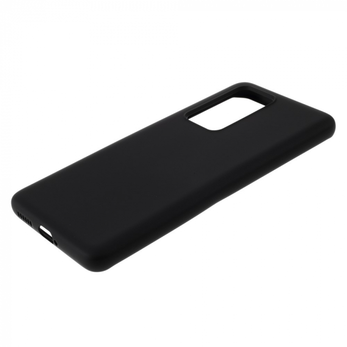 Husa protectie compatibila cu Huawei P40 Pro Liquid Silicone Case Negru [6]