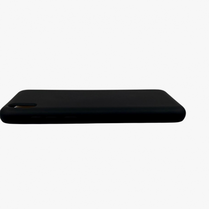 Husa protectie compatibila cu Huawei Y5 2019 Liquid Silicone Case Negru [6]