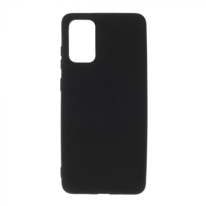 Husa protectie compatibila cu Samsung S20 Plus Liquid Silicone Case Negru [2]