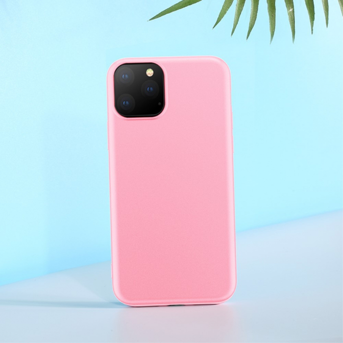 Husa protectie Flippy compatibila cu Apple iPhone 11 Liquid Silicone Case Rosu [14]