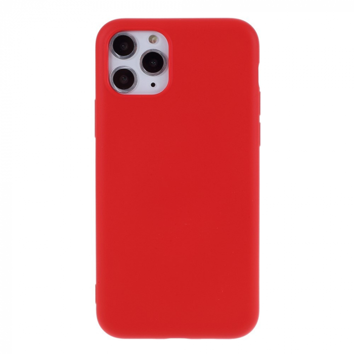 Husa protectie Flippy compatibila cu Apple iPhone 11 Liquid Silicone Case Rosu [2]