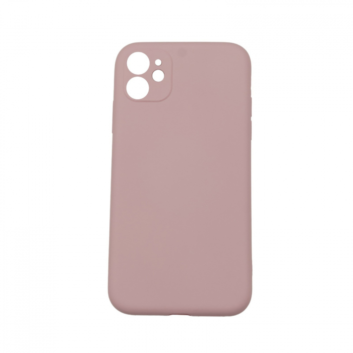 Husa protectie Flippy compatibila cu Apple iPhone 11 Matte Tpu Roz [1]