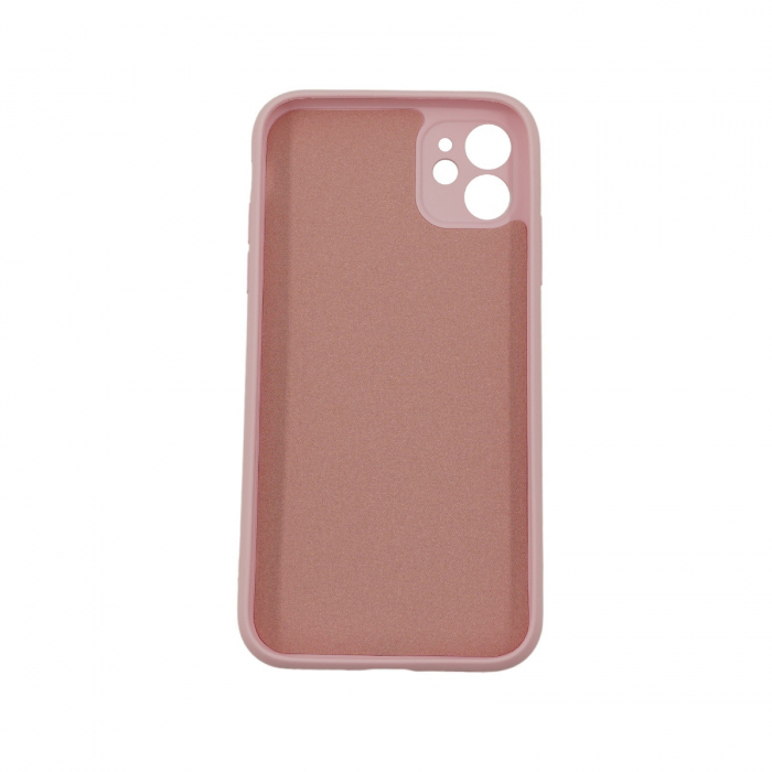 Husa protectie Flippy compatibila cu Apple iPhone 11 Matte Tpu Roz [2]
