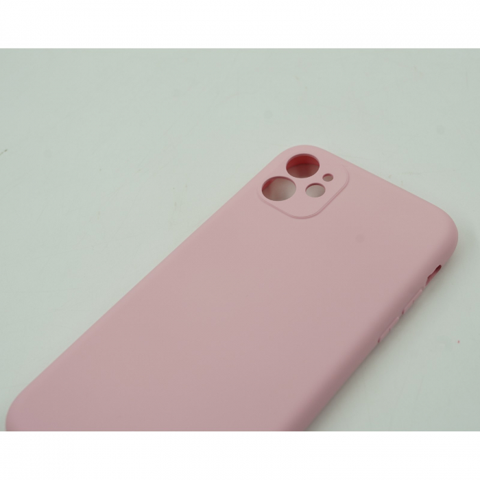 Husa protectie Flippy compatibila cu Apple iPhone 11 Matte Tpu Roz [4]